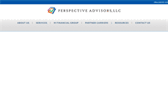 Desktop Screenshot of perspectiveadvisors.com