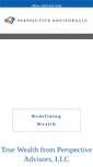 Mobile Screenshot of perspectiveadvisors.com